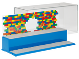 LEGO Play and Display Case Blue storage box, imported from the UK