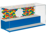 LEGO Play and Display Case Blue storage box, imported from the UK