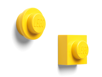 Lego Magnet Set Yellow- Buy online at McGrocer