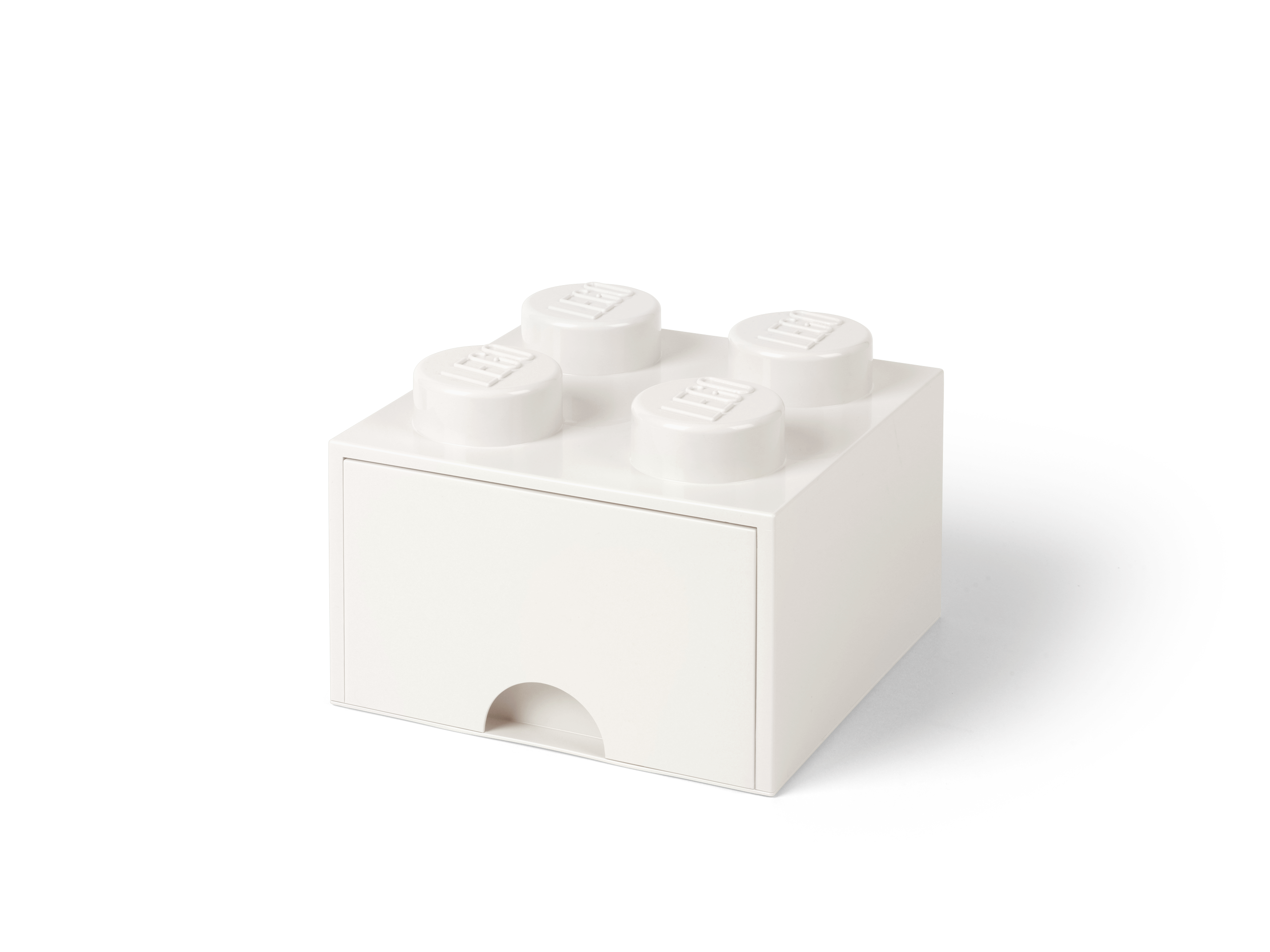 LEGO 4-Stud Brick Drawer White Storage Container (British brand)