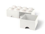 LEGO 8-Stud Brick Drawer White Color, UK version