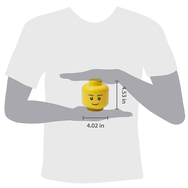 Mini Storage Head Boy Bright Yellow