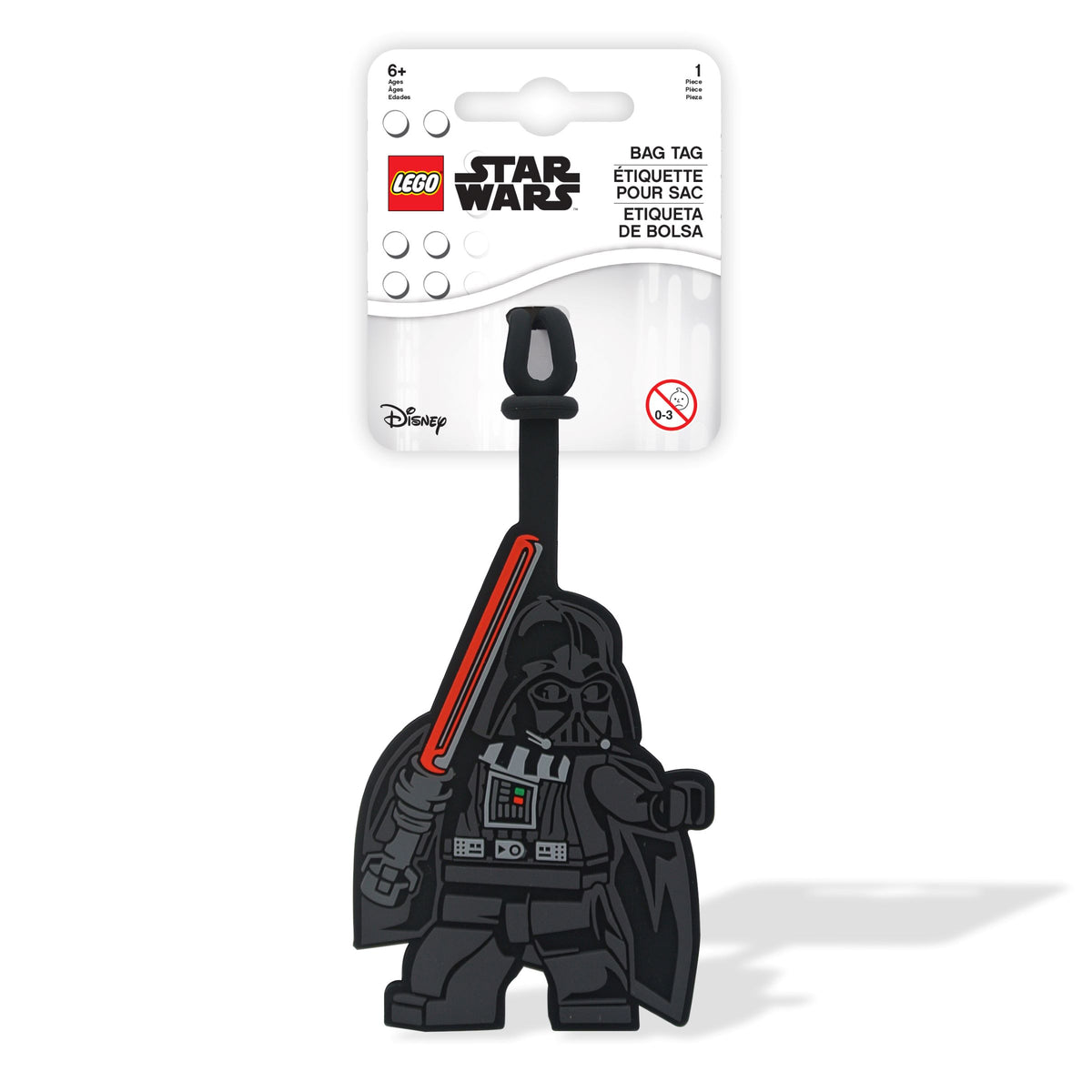 LEGO Darth Vader bag tag 18cm - British product