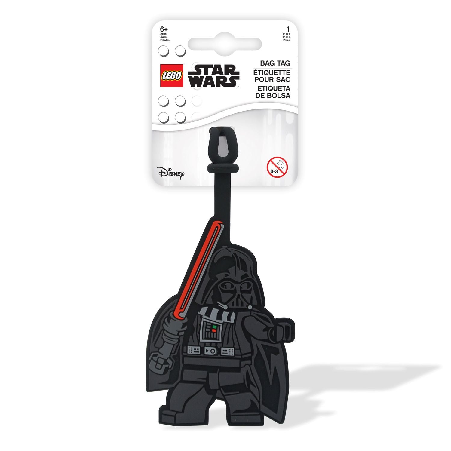LEGO Darth Vader bag tag 18cm - British product