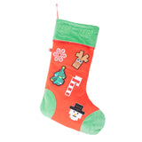 LEGO green brick christmas stocking 44cm (British brand)