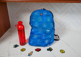 LEGO Hydration Bottle red 500ml with brick-style cap (British brand)