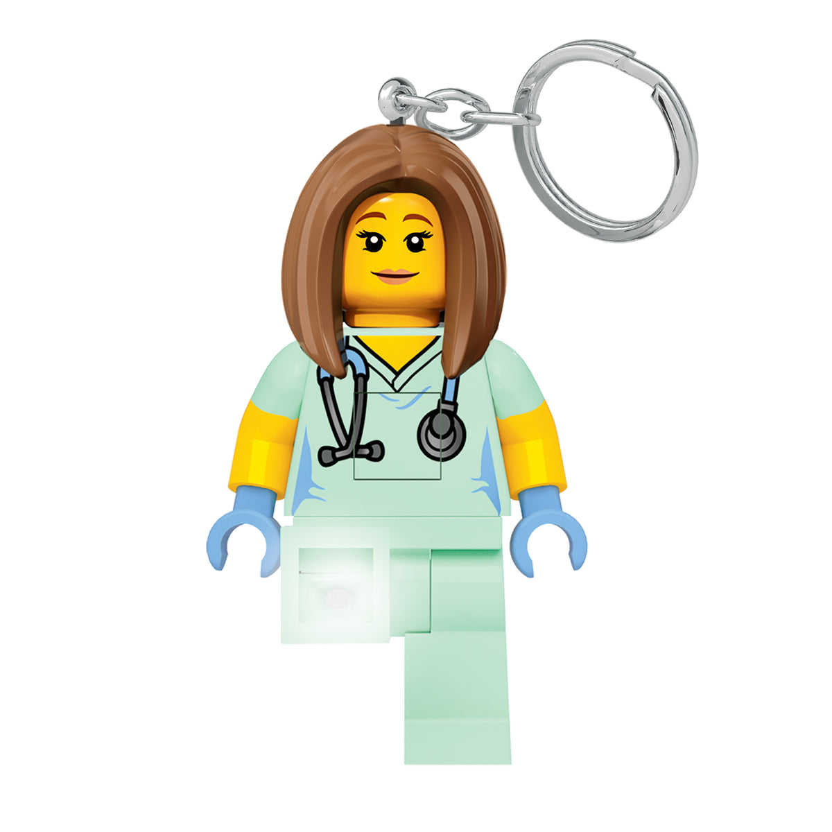 LEGO Female Nurse Key Light 7cm - British product