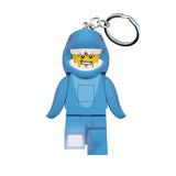 LEGO Shark Suit Guy key light 7cm minifigure (British brand)