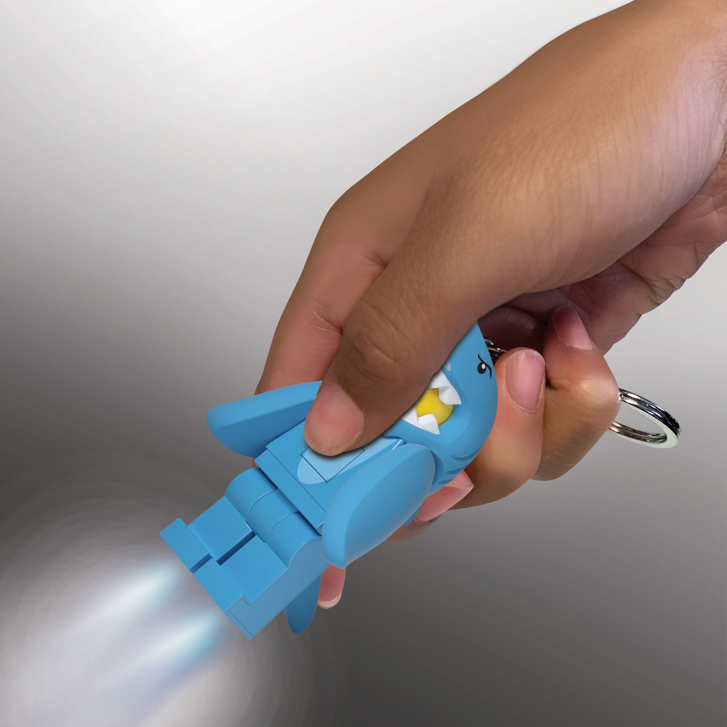 LEGO Shark Suit Guy key light 7cm minifigure (British brand)