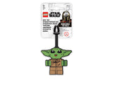 LEGO Grogu Bag Tag 15cm long by 7cm wide, UK version