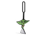 LEGO Grogu Bag Tag 15cm long by 7cm wide, UK version