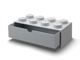 8-Stud Desk Drawer - Gray