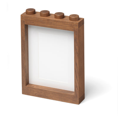 Lego Wooden Picture Frame Dark Oak- Buy online at McGrocer