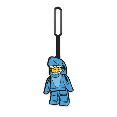 Lego LEGO Shark Suit Guy Bag Tag Silicone Strap 22cm- Buy online at McGrocer