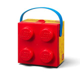 Box with Handle - Red