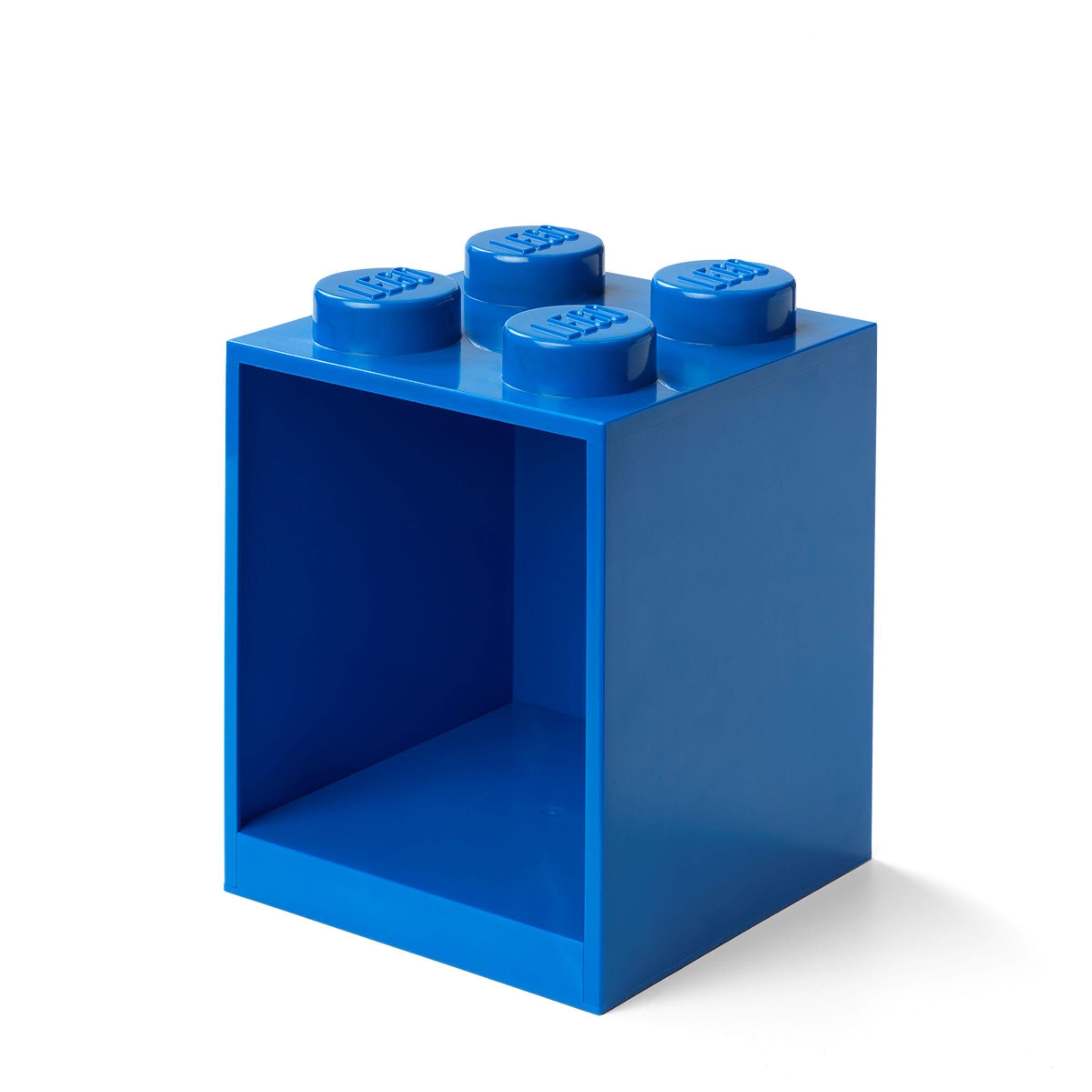 4-Stud Brick Shelf - Blue