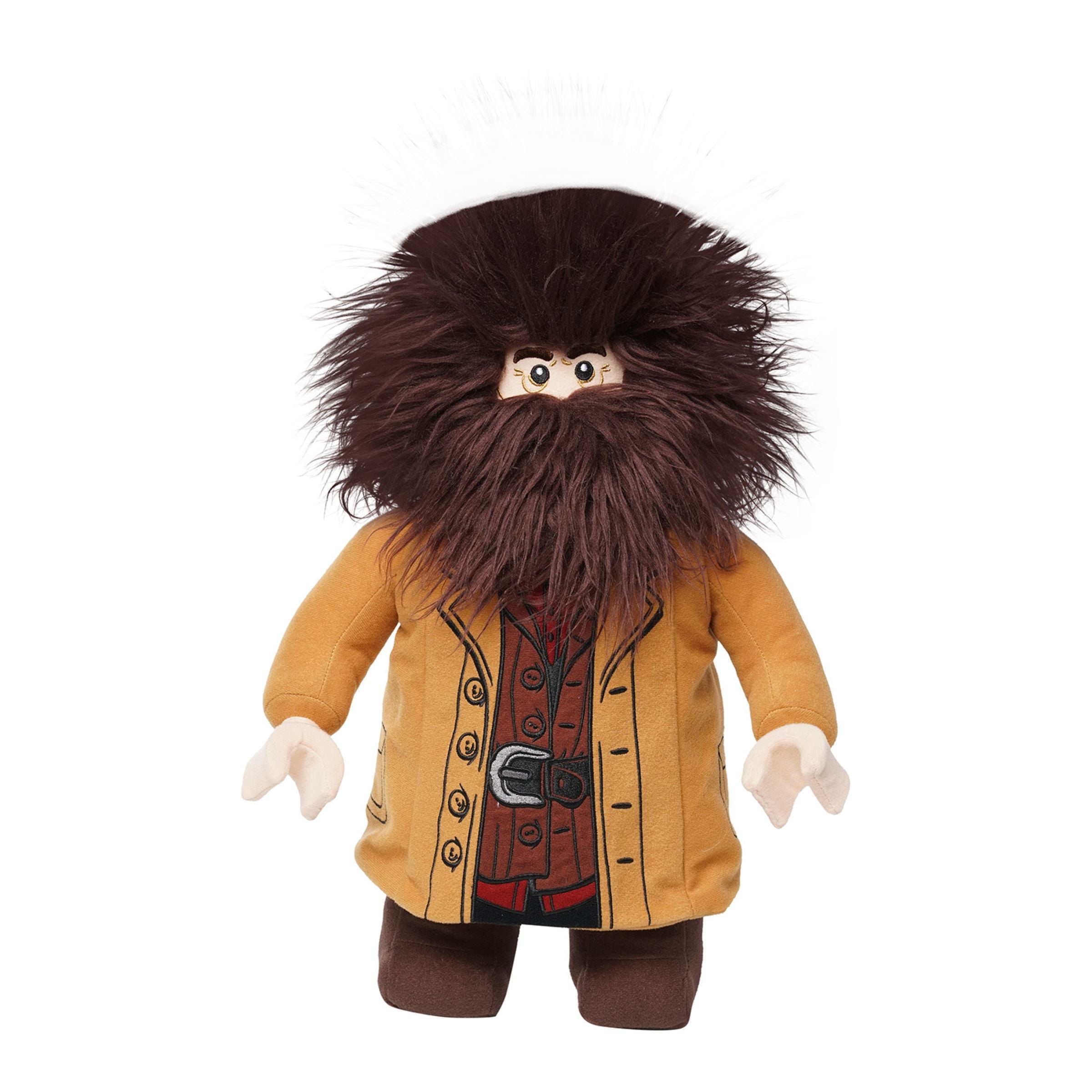 LEGO Hagrid oversized plush soft toy Harry Potter fan gift, UK version