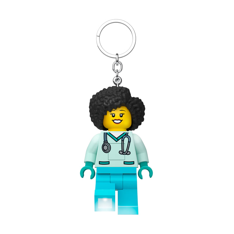 LEGO Dr. Flieber Keyring LED Torch 8cm - British product