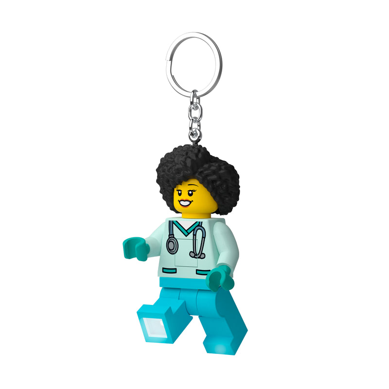LEGO Dr. Flieber Keyring LED Torch 8cm - British product