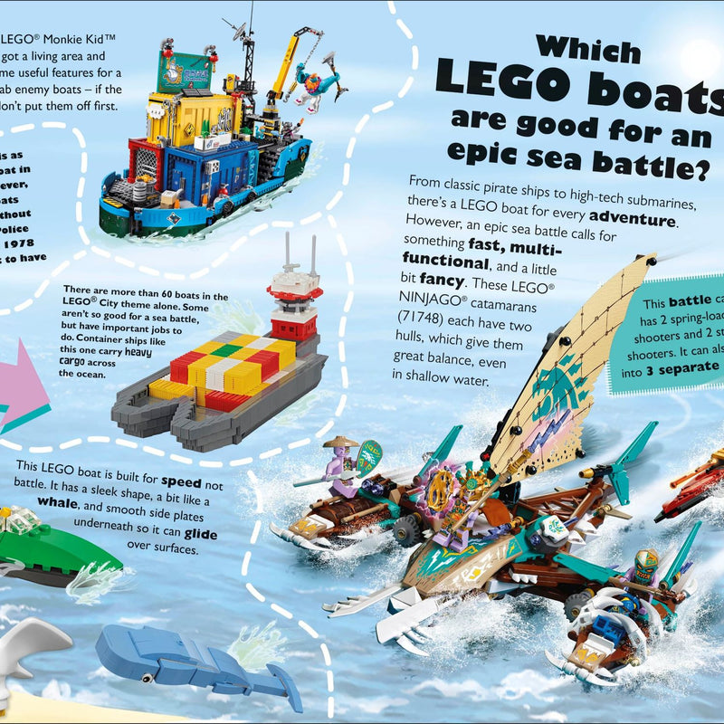 LEGO Amazing But True fun facts book hardcover 26 cm - British product