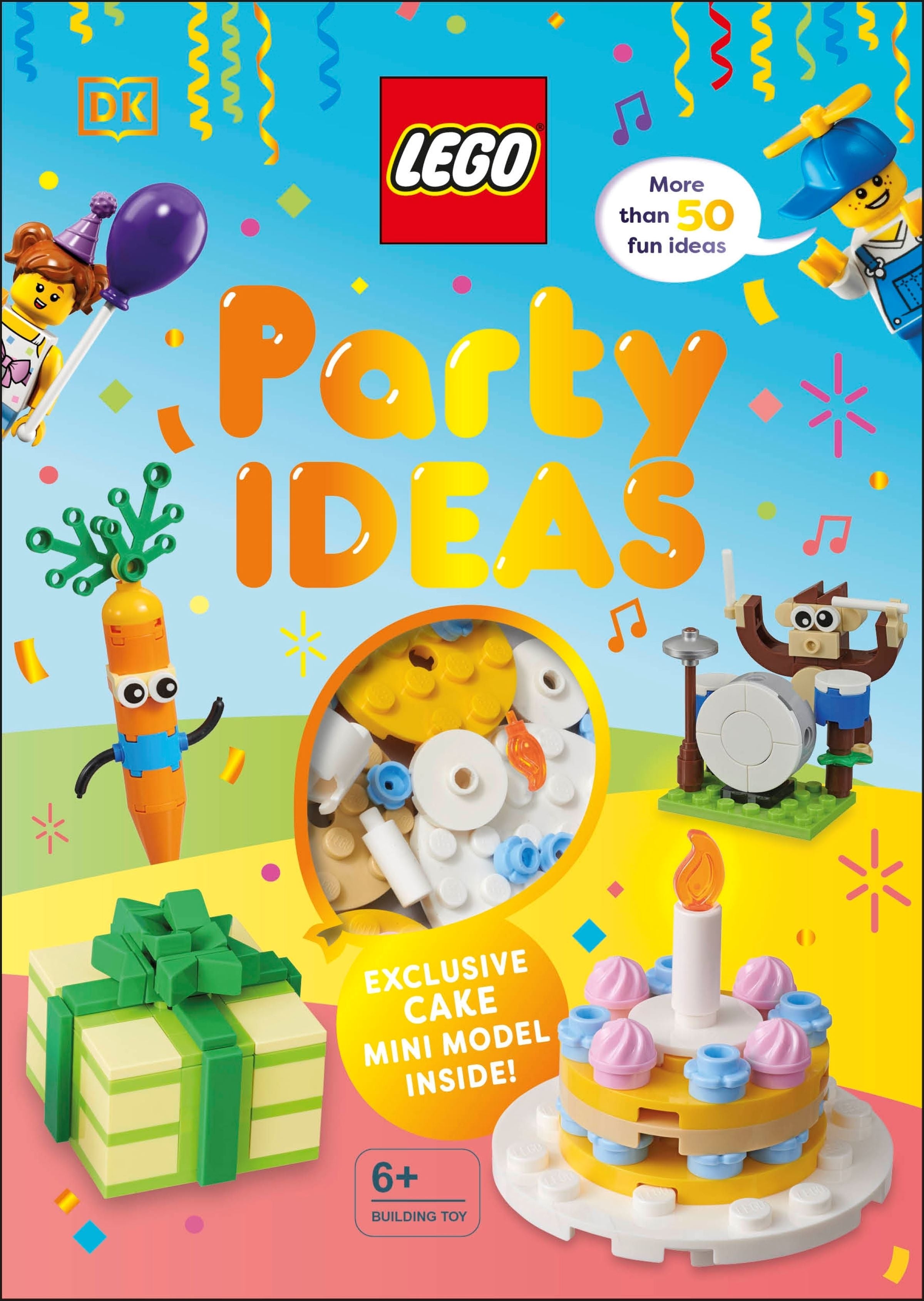 Party Ideas With Exclusive Lego Cake Mini Model