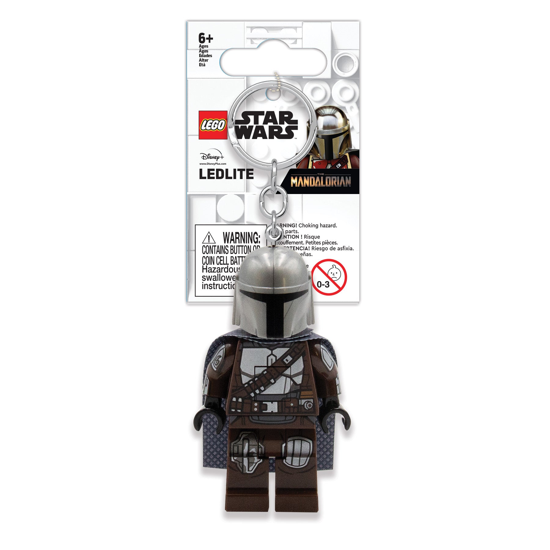 The Mandalorian Key Light with LED feature 7cm (British brand)