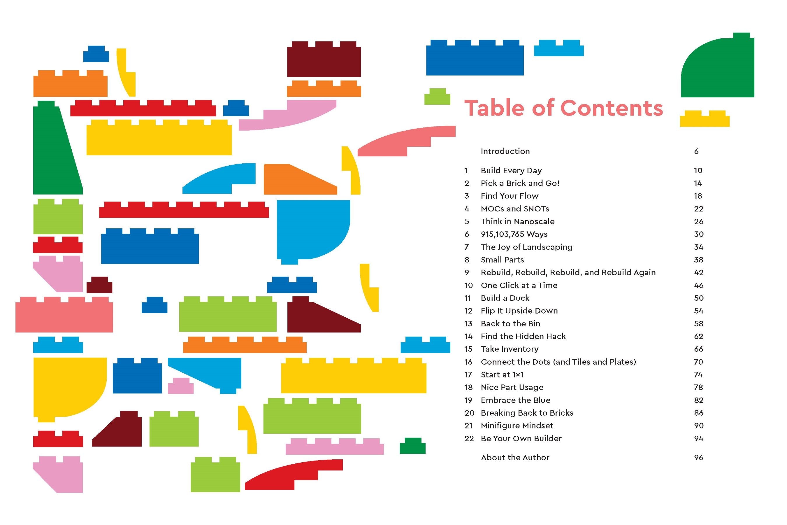 LEGO Build Every Day book 96 pages 20cm length - British product