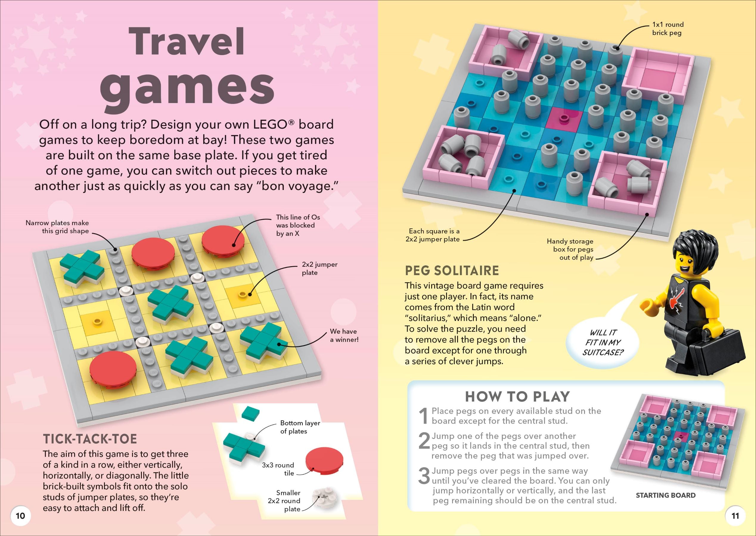 LEGO Ideas on the Go Book with 32 Bricks , UK version