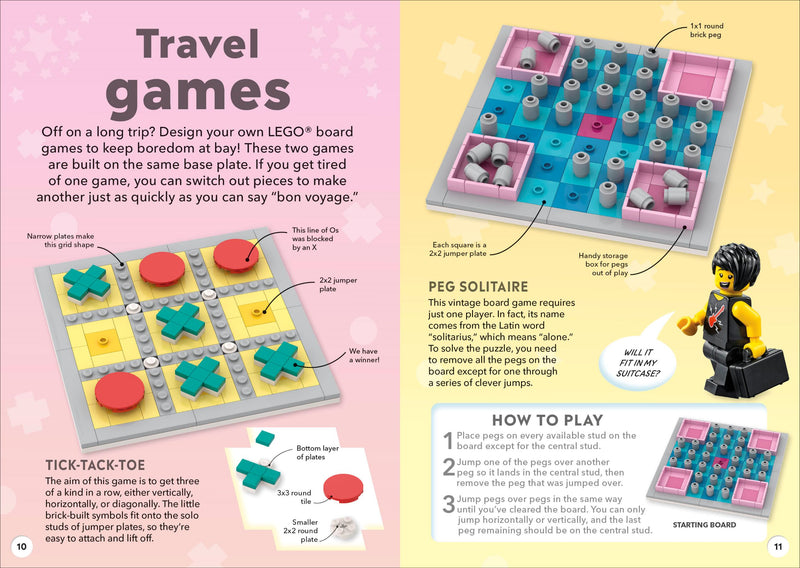 LEGO Ideas on the Go Book with 32 Bricks , UK version