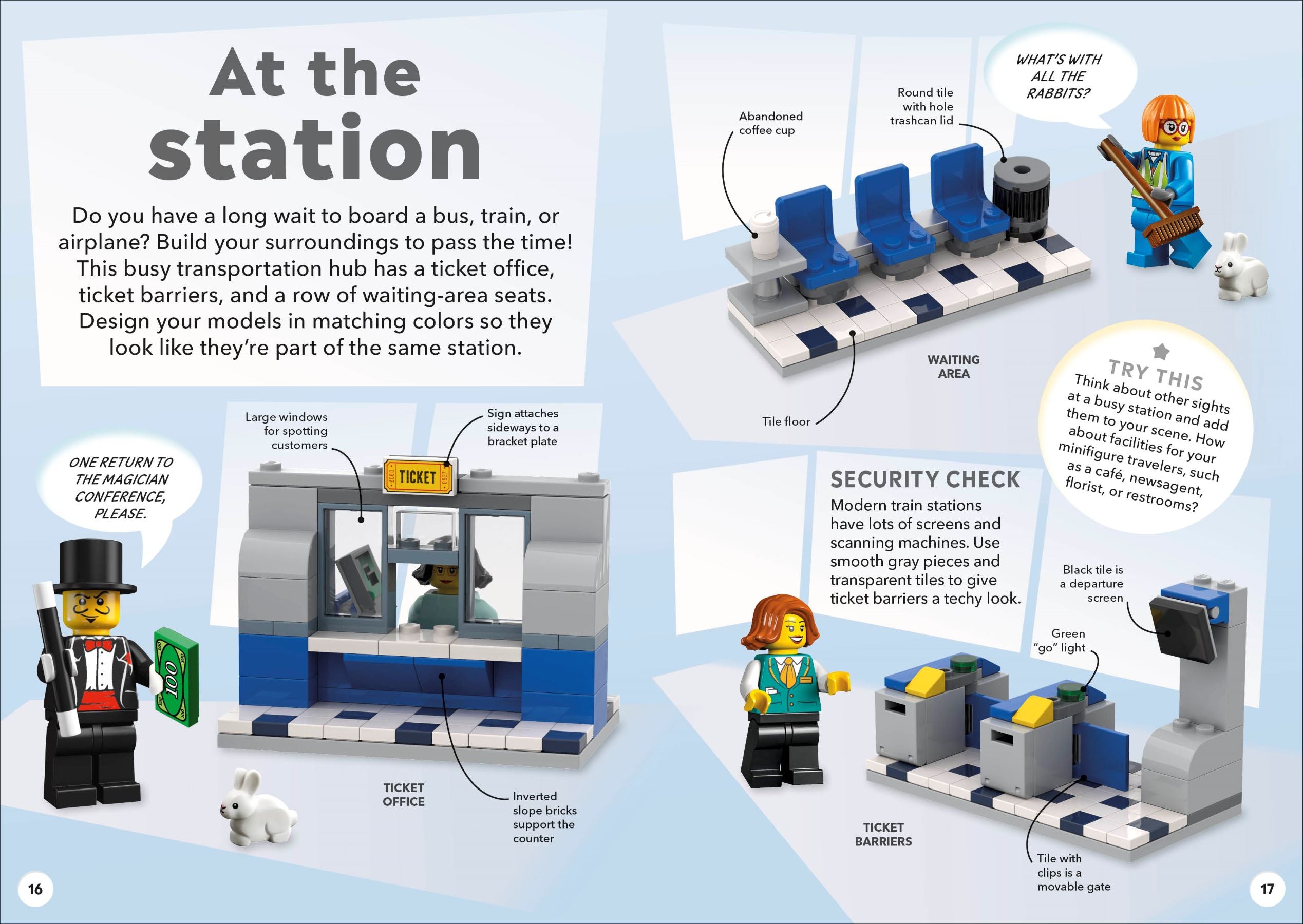 LEGO Ideas on the Go Book with 32 Bricks , UK version