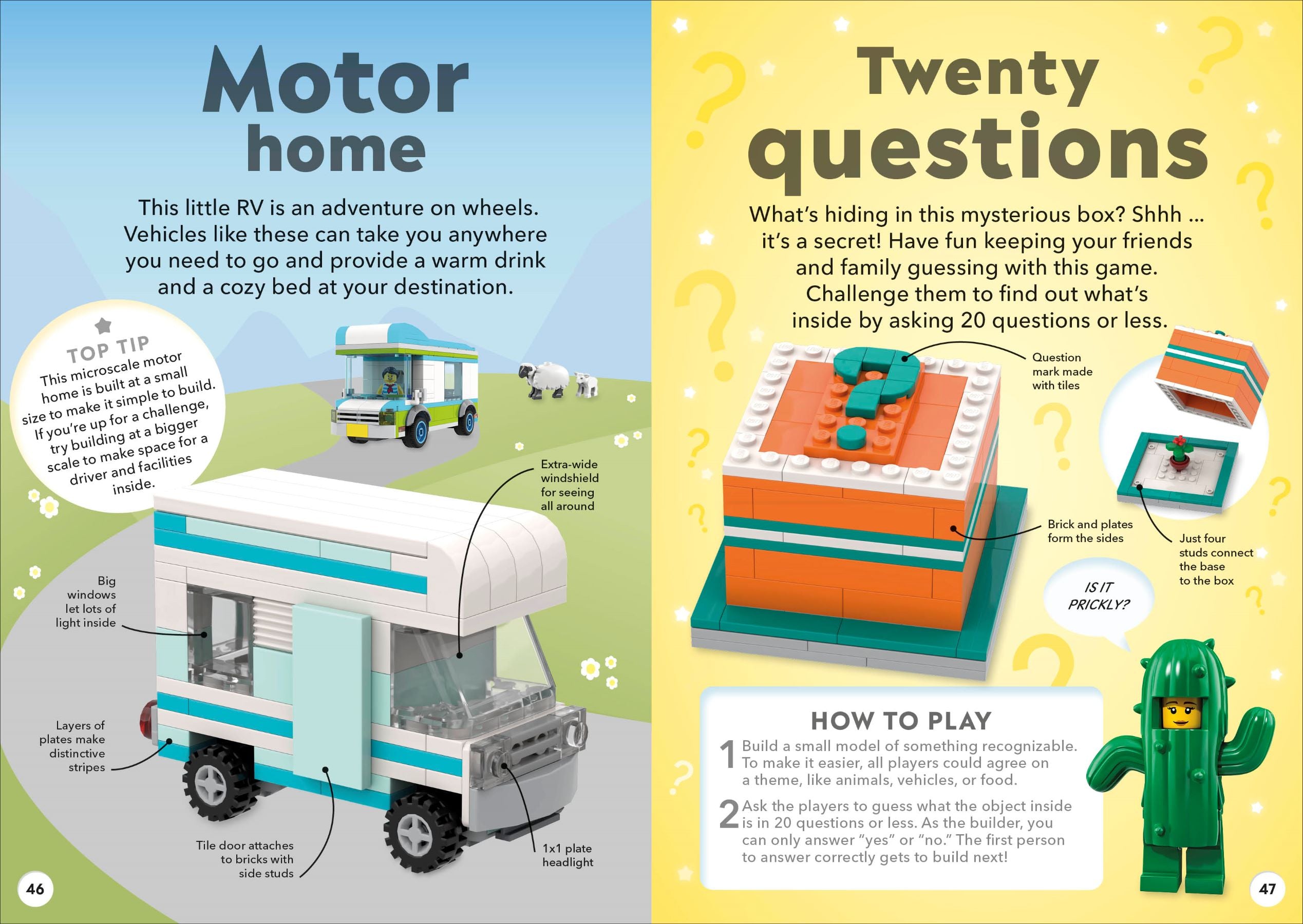 LEGO Ideas on the Go Book with 32 Bricks , UK version