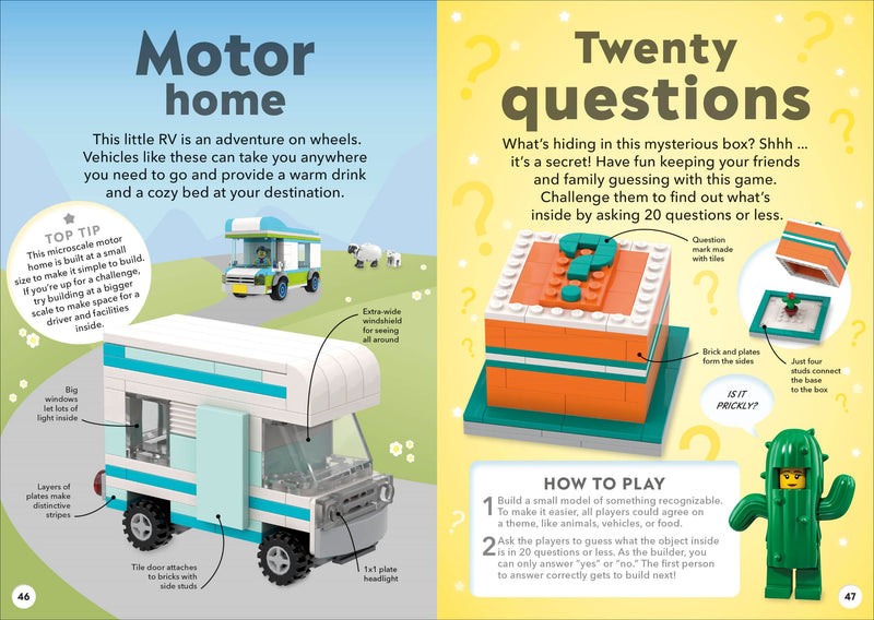 LEGO Ideas on the Go Book with 32 Bricks , UK version