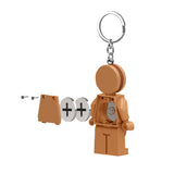 LEGO Gingerbread Man key light with LED feet, British product