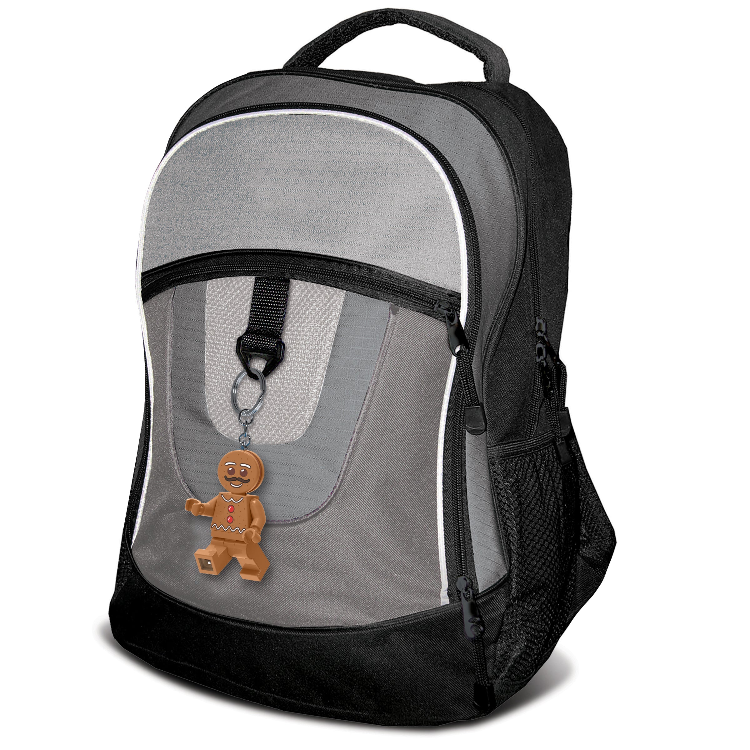 LEGO Gingerbread Man key light with LED feet, British product