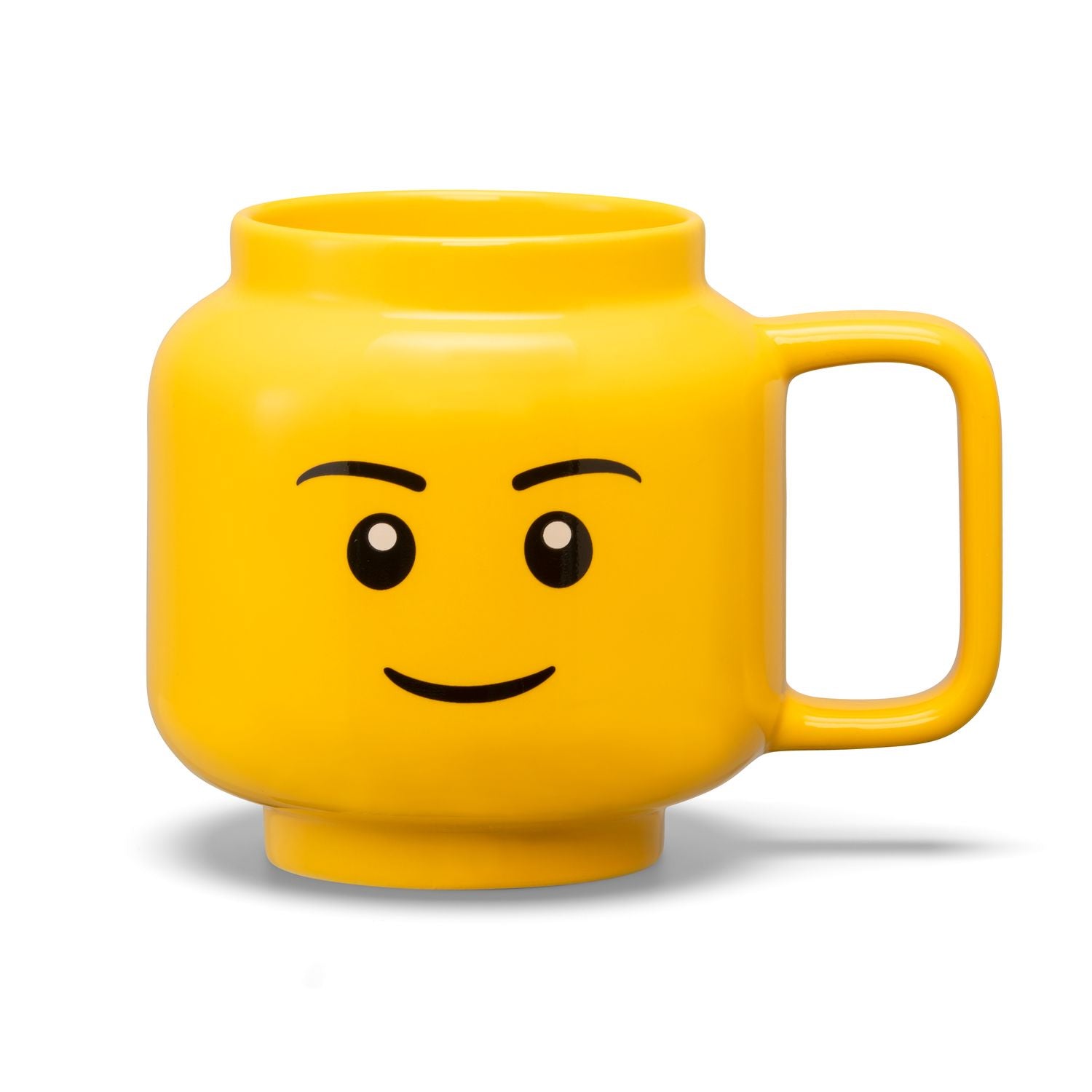 LEGO Ceramic Mug Yellow Large, imported from the UK
