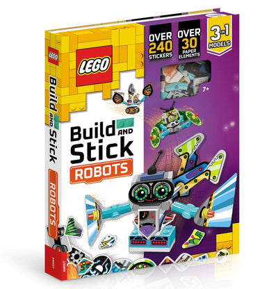 Bauen und Kleben: Roboterbuch