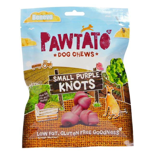 Pawtato Purple Knots Vegan Dog Treats   150g GOODS M&S   