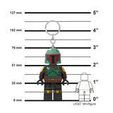 LEGO Boba Fett key light posable minifigure, UK version