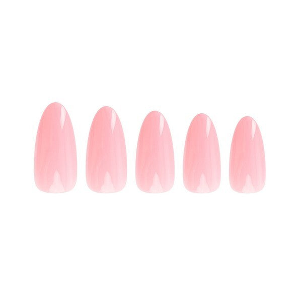 Nail HQ almond blush pink acrylic nails 24 pieces - British product