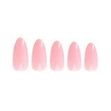 Nail HQ almond blush pink acrylic nails 24 pieces - British product