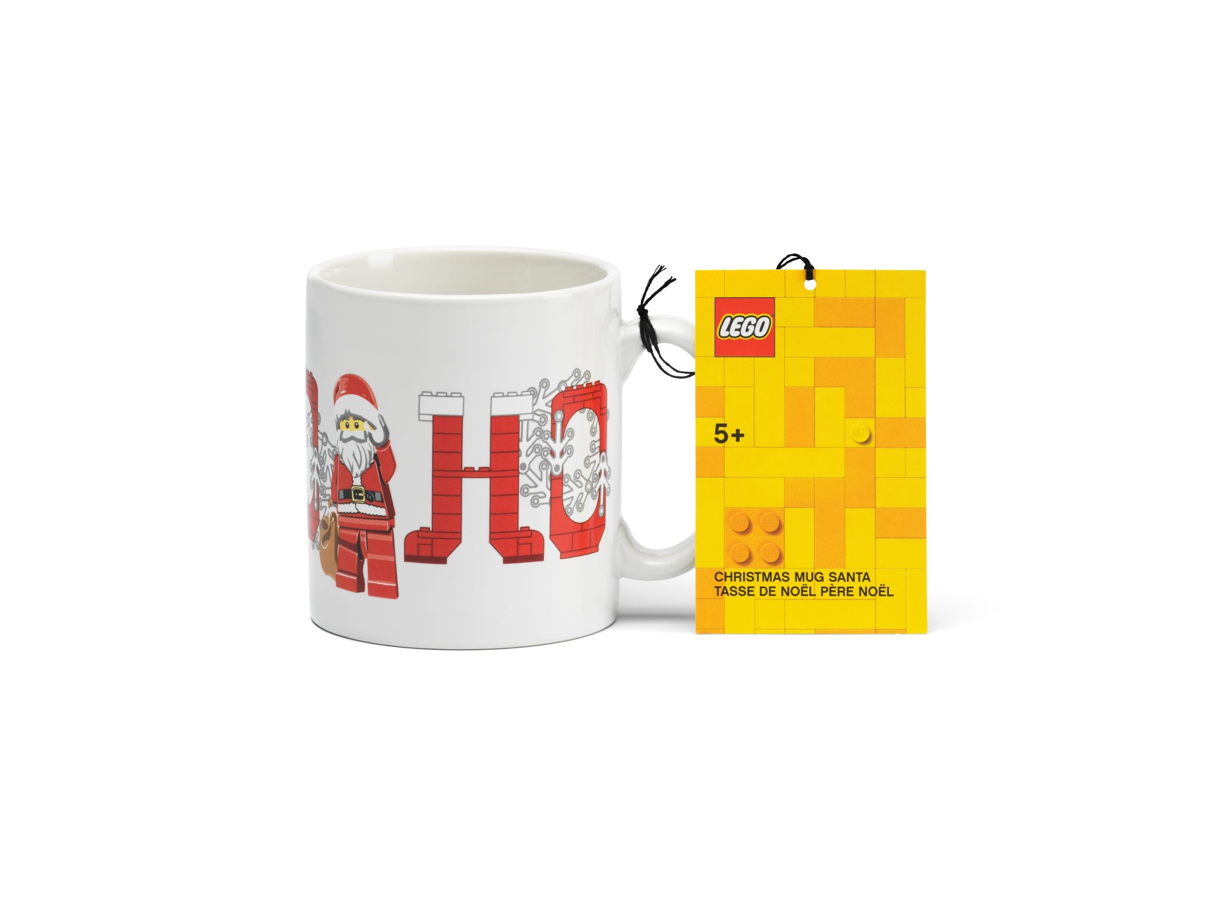 LEGO Christmas Ceramic Mug Santa Theme - British product