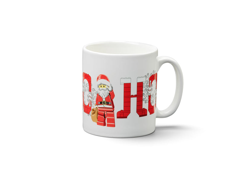 LEGO Christmas Ceramic Mug Santa Theme - British product