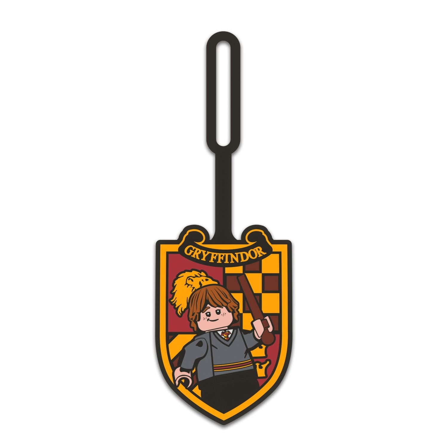 LEGO Ron Weasley bag tag 16cm, imported from the UK