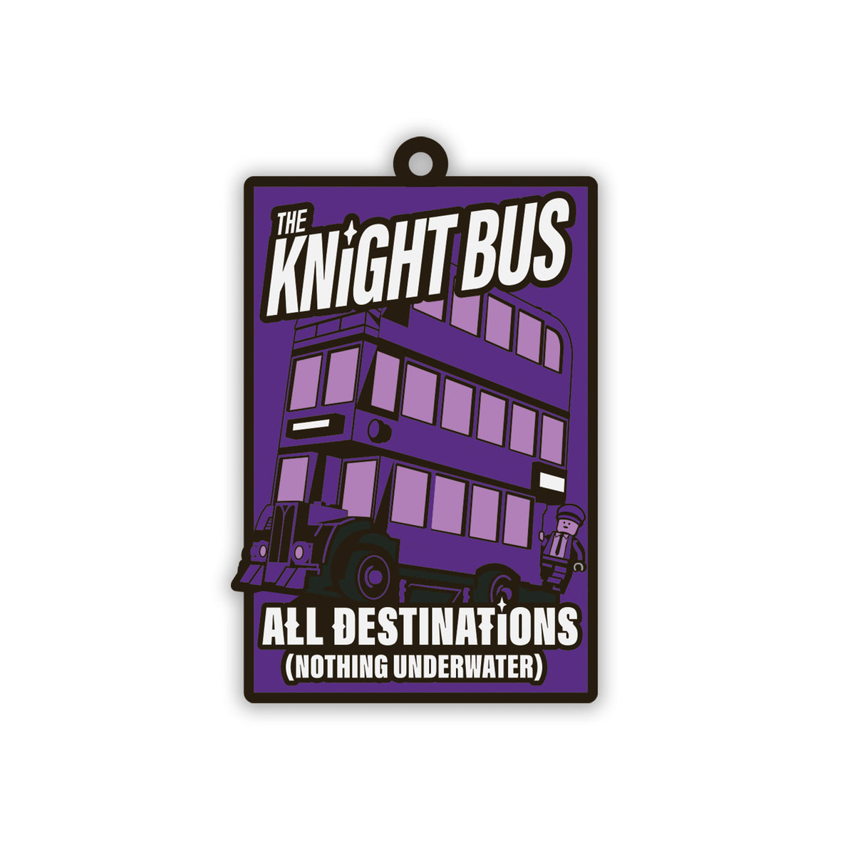 LEGO Harry Potter Knight Bus Magnet, imported from the UK