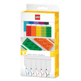 LEGO Marker Pens 10 Pack Assorted Colours, imported from the UK