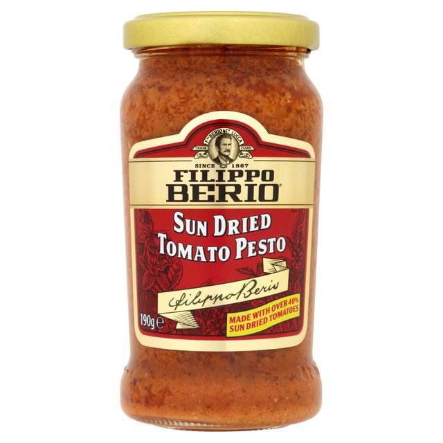 Filippo Berio Sundried Tomato Pesto   190g GOODS M&S   