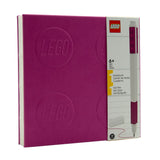 LEGO notebook gel pen violet, imported from the UK