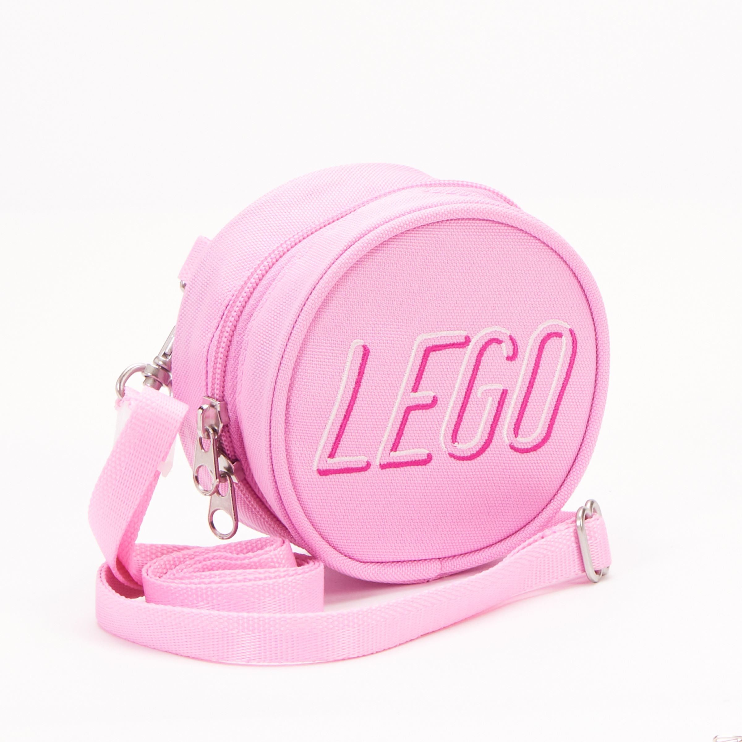 LEGO Micro Bag Light Pink 10cm, imported from the UK