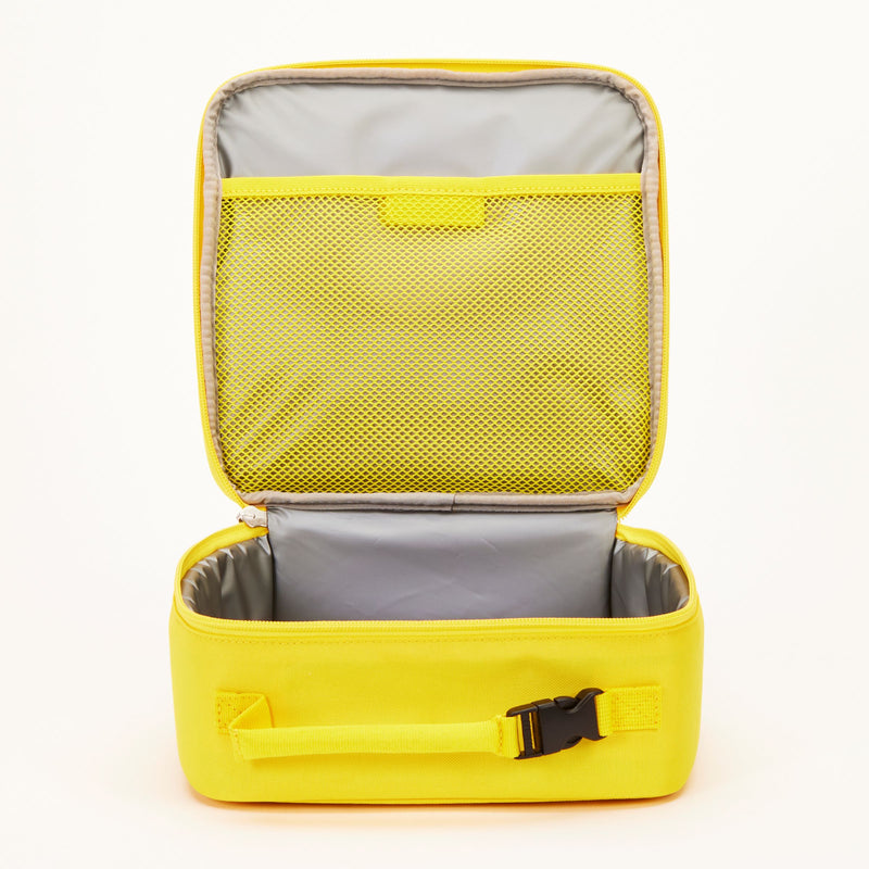 LEGO yellow Brick Lunch Bag design - British product