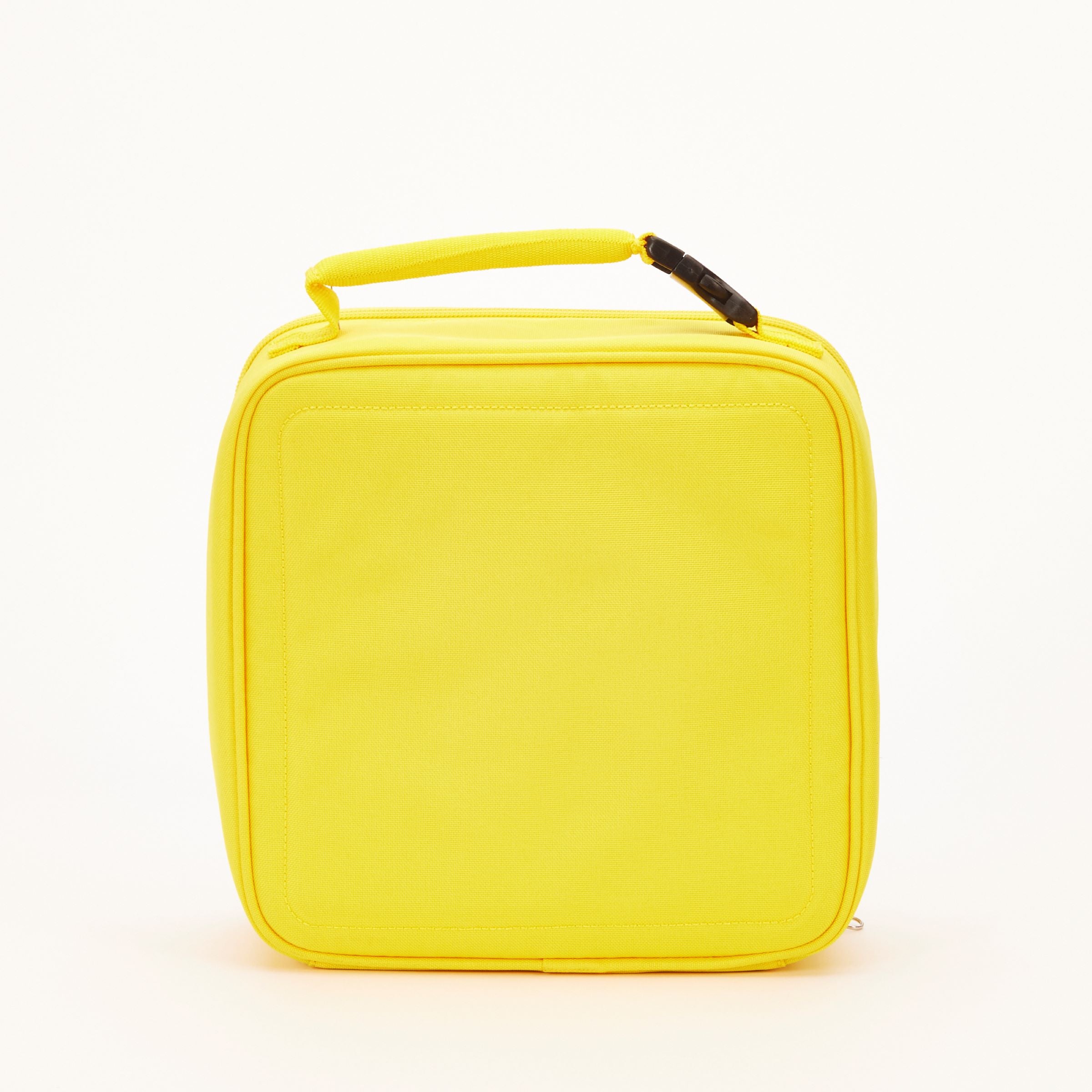LEGO yellow Brick Lunch Bag design - British product